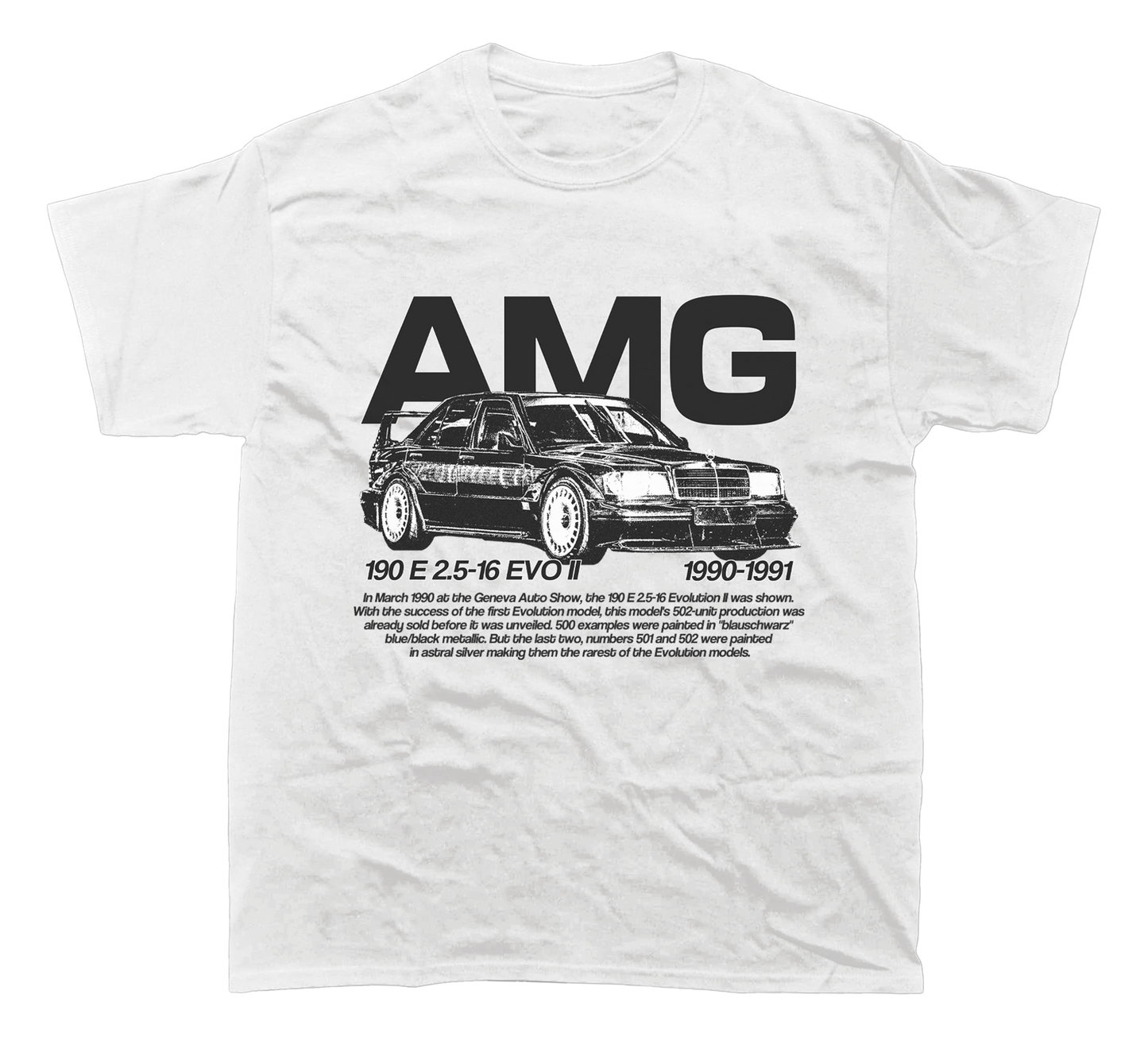 AMG 190E EVO II 2.5-16 GRAPHIC T-SHIRT