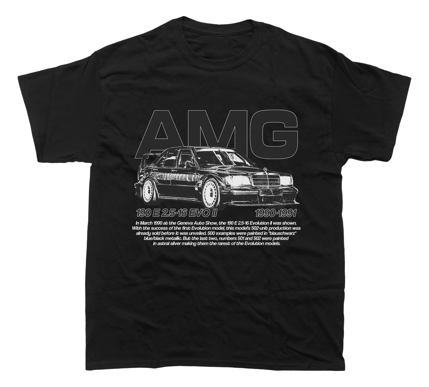 AMG 190E EVO II 2.5-16 GRAPHIC T-SHIRT