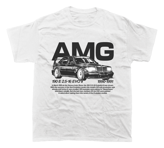 AMG 190E  EVO II 2.5-16 GRAPHIC T-SHIRT