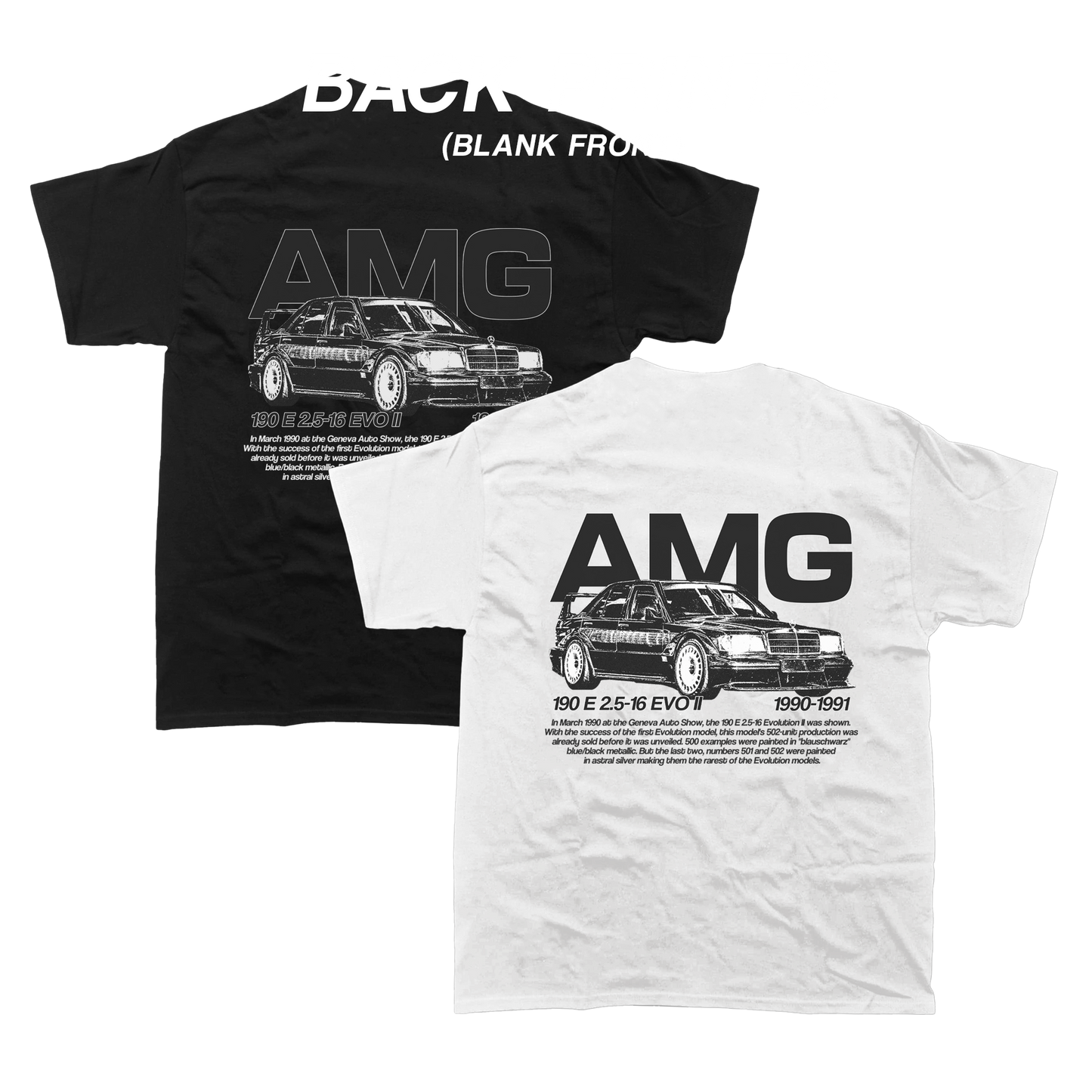 AMG 190E  EVO II 2.5-16 GRAPHIC T-SHIRT