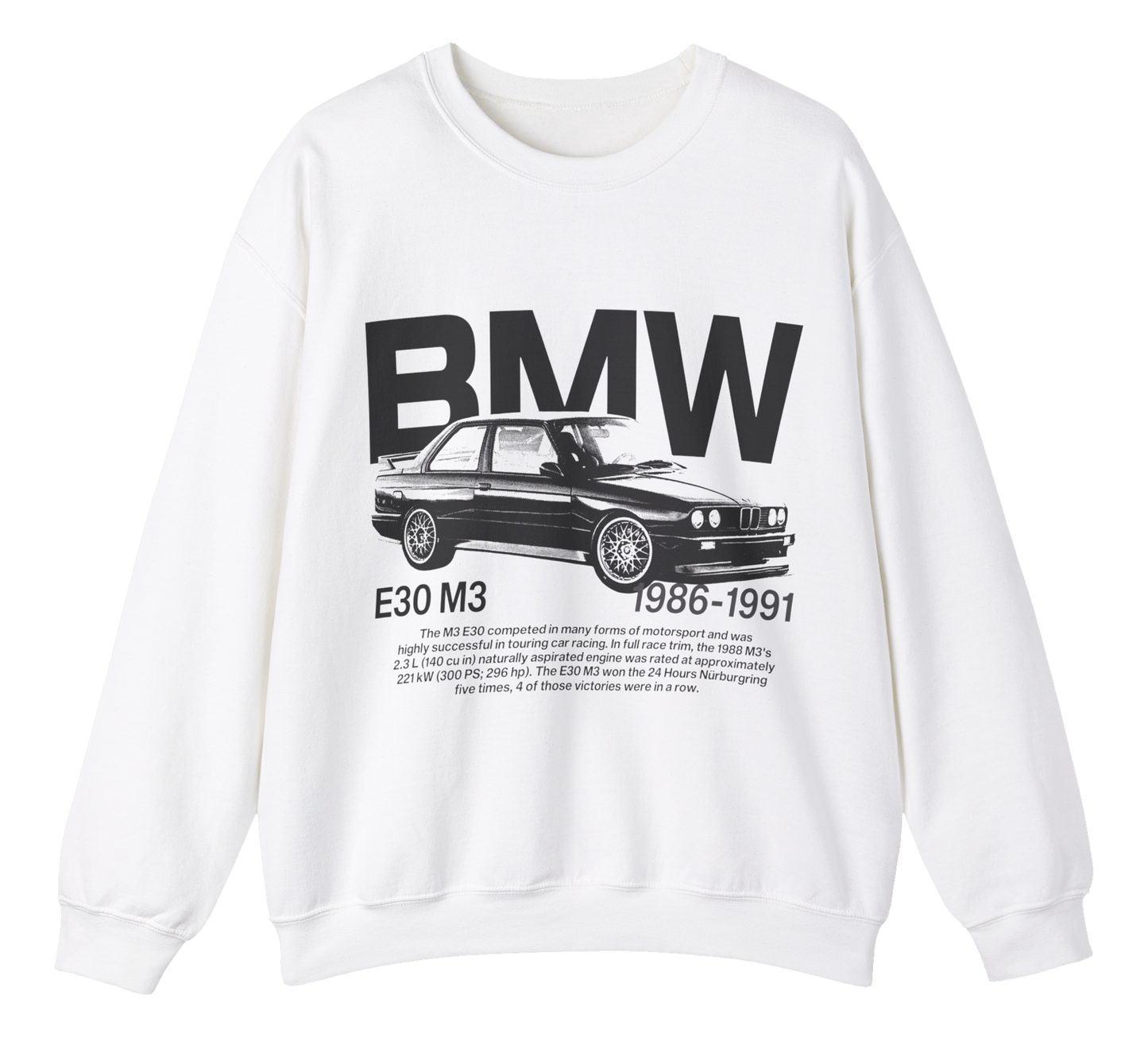 BMW E30 M3 GRAPHIC SWEATER