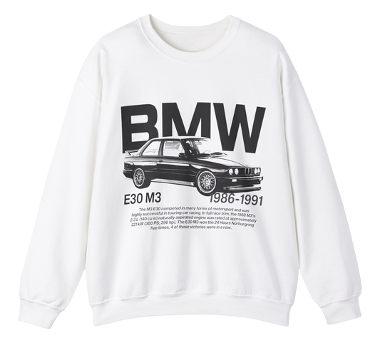 BMW E30 M3 GRAPHIC SWEATER