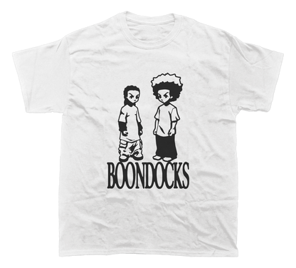 THE BOONDOCKS RILEY AND HUEY T-SHIRT