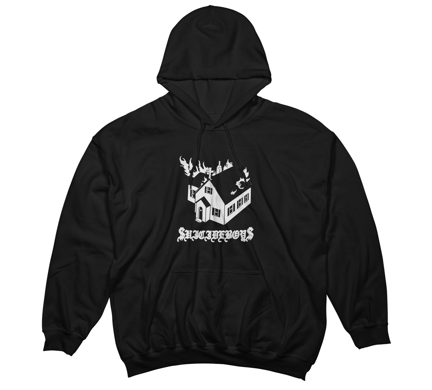 $UICIDEBOY$ BURNING CHURCH HOODIE