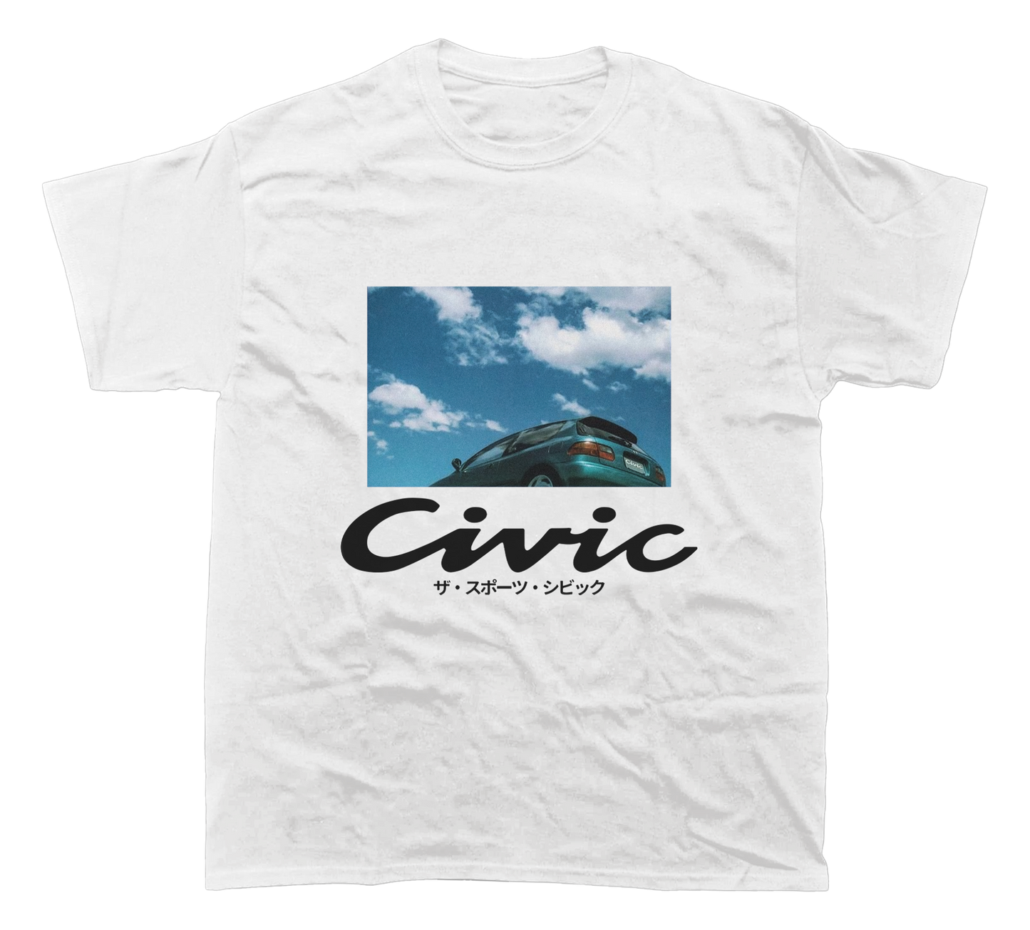 EG6 HONDA CIVIC HATCHBACK GRAPHIC T-SHIRT