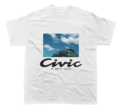 EG6 HONDA CIVIC HATCHBACK GRAPHIC T-SHIRT