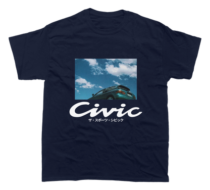 EG6 HONDA CIVIC HATCHBACK GRAPHIC T-SHIRT