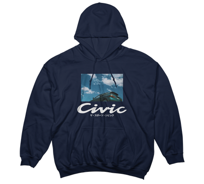 EG6 HONDA CIVIC HATCHBACK GRAPHIC HOODIE