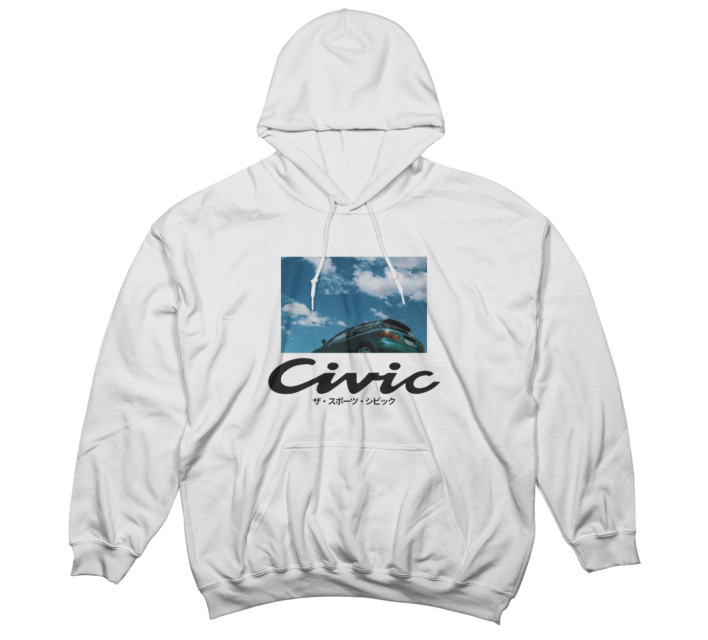 EG6 HONDA CIVIC HATCHBACK GRAPHIC HOODIE