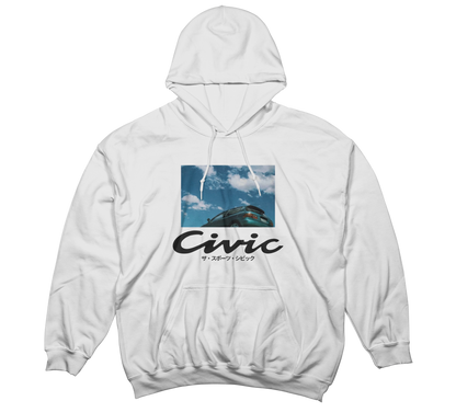 EG6 HONDA CIVIC HATCHBACK GRAPHIC HOODIE