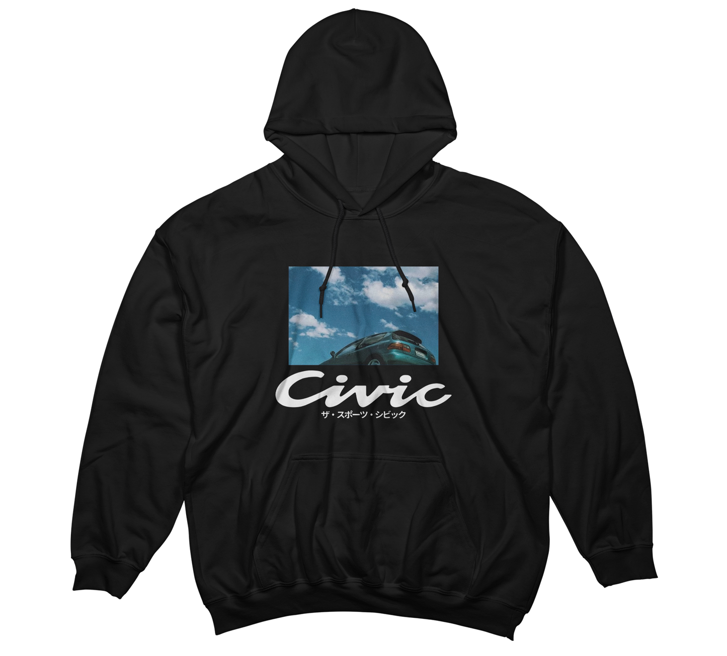 EG6 HONDA CIVIC HATCHBACK GRAPHIC HOODIE