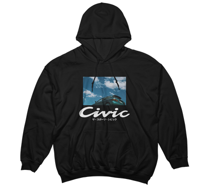 EG6 HONDA CIVIC HATCHBACK GRAPHIC HOODIE