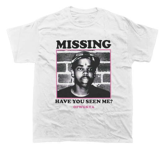 EARL SWEATSHIRT MISSING HAVE YOU SEEN ME T-SHIRT