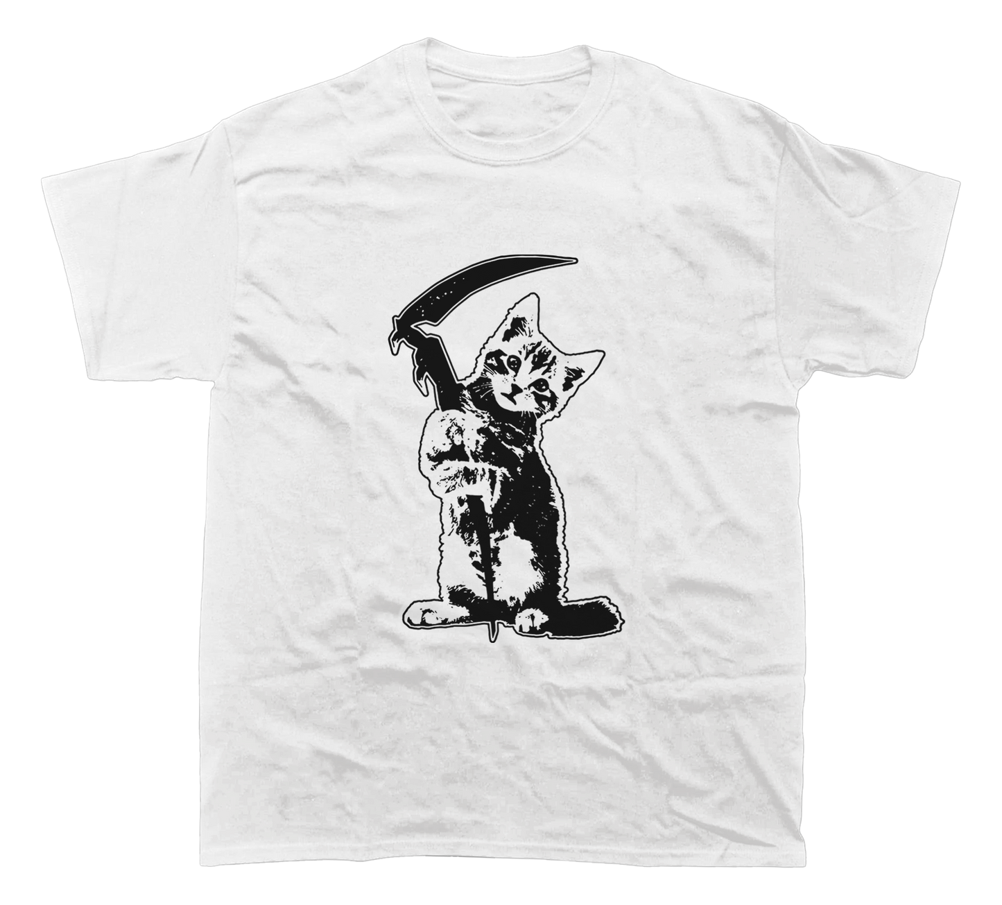 GRIM REAPER KITTY/CAT T-SHIRT