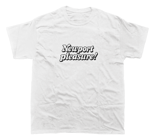 VINTAGE "NEWPORT PLEASURE!" 90'S PROMO T-SHIRT