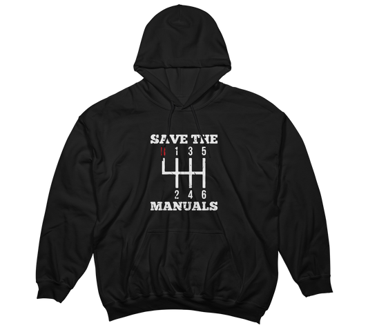 SAVE THE MANUALS HOODIE