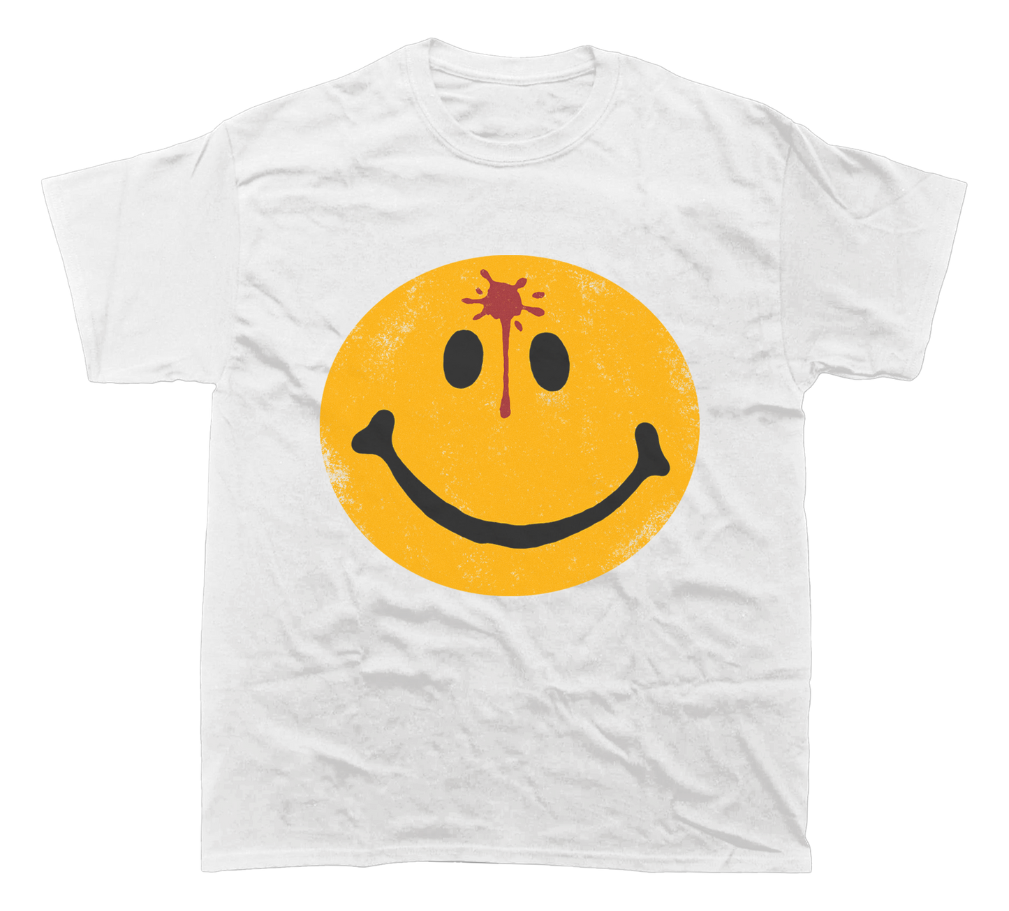 SMILEY FACE HEAD SHOT T-SHIRT