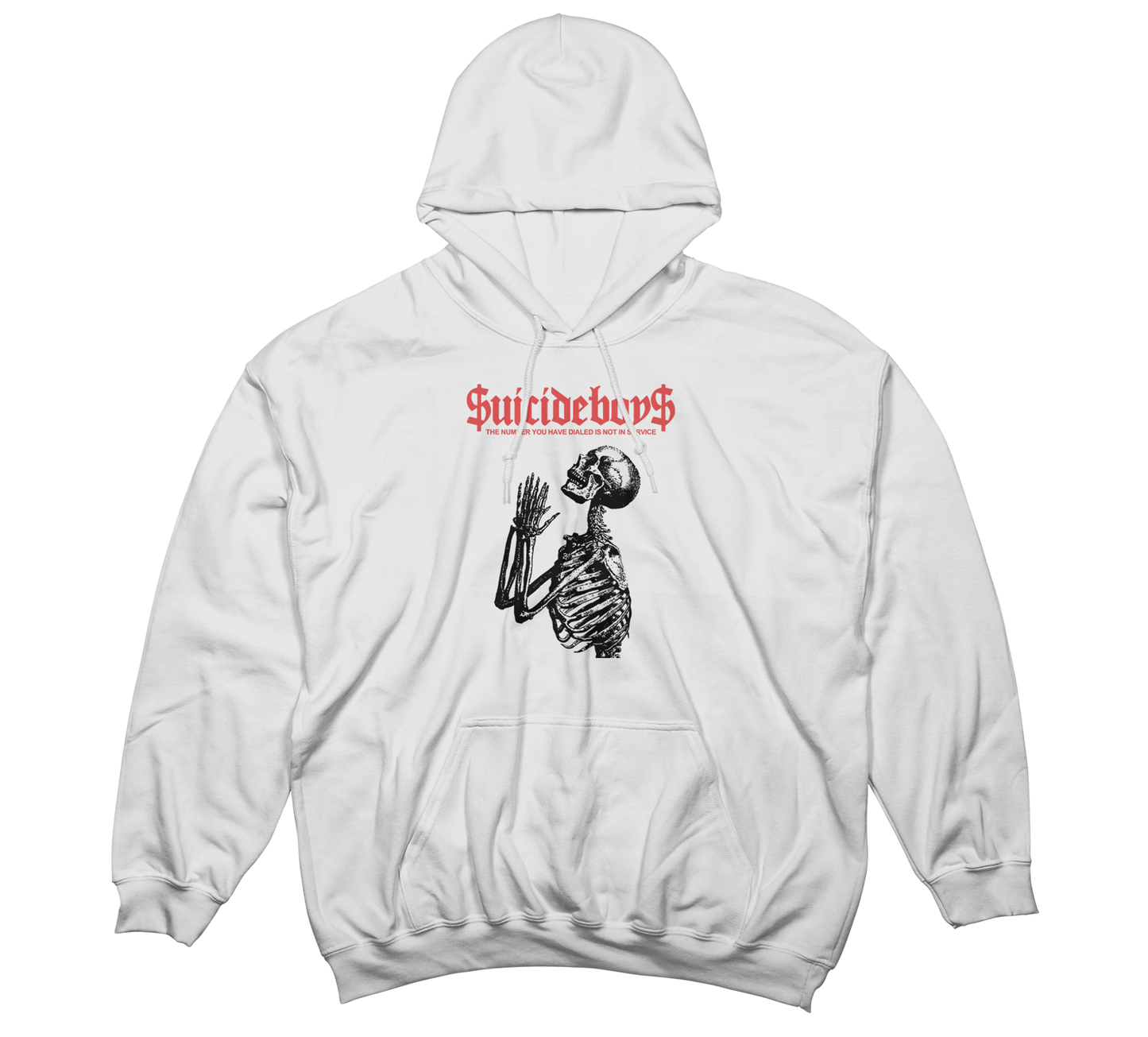 $UICIDEBOY$ "THE NUMBER YOU HAVE DIALED IS NOT IN SERVICE" HOODIE