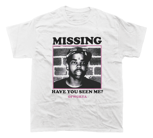 EARL SWEATSHIRT MISSING HAVE YOU SEEN ME T-SHIRT